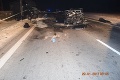 Tragické policajné prenasledovanie na východnom Slovensku: Šofér († 33) osobného auta nabúral do dodávky!