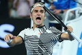 Federerovi na Australian Open praskli nervy: Roger, takéhoto ťa fanúšikovia nepoznajú