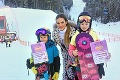 Verešovej deti prekvapili talentom: Kým sa kráska lyžovala, jej drobci vyhrávali!