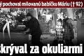 Tanečník Modrovský pochoval milovanú babičku Máriu († 92): Smútok skrýval za okuliarmi