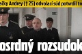 Vrahovi predavačky Andrey († 25) odvolací súd potvrdil trest: Nemilosrdný rozsudok!