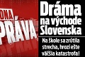 Dráma na východe Slovenska: Na škole sa zrútila strecha, hrozí ešte väčšia katastrofa!