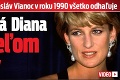 Unikátne video z osláv Vianoc v roku 1990 všetko odhaľuje: Princezná Diana vyvrheľom rodiny