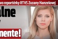 Šokujúce svedectvo reportérky RTVS Zuzany Hanzelovej: Sexuálne útoky v parlamente!