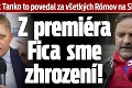 František Tanko to povedal za všetkých Rómov na Slovensku: Z premiéra Fica sme zhrození!
