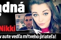 Záhadná smrť krásnej Nikki: Jej telo našli v aute vedľa mŕtveho priateľa!