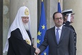 Francúzsko navštívil ruský patriarcha Kirill: Posvätil katedrálu v Paríži