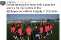 Real Madrid i Barcelona si uctili zosnulých z lietadla: Tréning začali minútou ticha