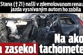 Stana († 21) našli v zdemolovanom renaulte, jazda vysnívaným autom ho zabila: Na akom čísle sa zasekol tachometer?