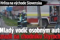 Hrôza na východe Slovenska: Mladý vodič osobným autom zrazil na chodníku piatich študentov!