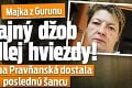 Majka z Gurunu: Tajný džob padlej hviezdy! Zuzana Pravňanská dostala poslednú šancu