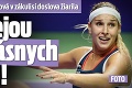 Sexi Dominika Cibulková v zákulisí doslova žiarila: S trofejou a v krásnych šatách!