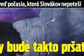 Predpoveď počasia, ktorá Slovákov nepoteší: Dokedy bude takto pršať?