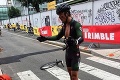 Takého šialenca ste ešte nevideli: Americký cyklista rozmlátil svoj bicykel počas pretekov!