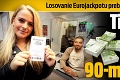 Losovanie Eurojackpotu prebehne už tento piatok: Tipy, ako môžete vyhrať 90-miliónov!