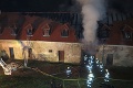 Zámok v Česku zasiahol obrovský požiar: Škody sa šplhajú k niekoľkým miliónom
