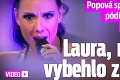 Popová speváčka vyšla na pódium a predviedla viac, než chcela: Laura, niečo ti vybehlo z trička!