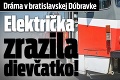 Dráma v bratislavskej Dúbravke: Električka zrazila chlapca!