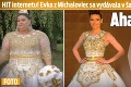 HIT internetu! Evka z Michaloviec sa vydávala v šatách Verešovej: Aha, Andrea, tebe TOTO nedali!