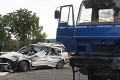 Tragédia na východnom Slovensku: Pri zrážke osobného auta s kamiónom zahynul vodič († 57)