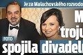 Je za Malachovského rozvodom mladá herečka? Milostný trojuholník spojila divadelná hra!