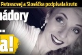 Nevera sa na dcére Patrasovej a Slováčka podpísala kruto: Najprv nádory a teraz... Chúďa!