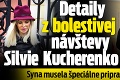 Detaily z bolestivej návštevy Silvie Kucherenko v base: Syna musela špeciálne pripravovať