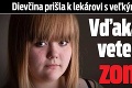 Dievčina prišla k lekárovi s veľkými problémami: Vďaka jednej vete takmer zomrela!