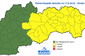 Nezabudnite si dáždniky: SHMÚ varuje pred silným dažďom, pod výstrahou je polovica Slovenska!