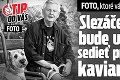 FOTO, ktoré vám vženú slzy do očí: Slezáček († 73) bude už navždy sedieť pred svojou kaviarničkou!