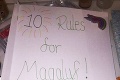 Dievča nenechalo nič na náhodu: Priateľovi pripravila na pánsku jazdu 10 pravidiel, ktoré vás pobavia!