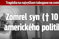 Tragédia na najvyššom tobogane na svete: Zomrel syn († 10) amerického politika