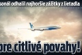 Personál odhalil najhoršie zážitky z lietadla: Nič pre citlivé povahy!