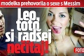 Argentínska modelka prehovorila o sexe s Messim: Leo, toto si radšej nečítaj!