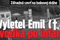 Záhadná smrť na bobovej dráhe: Vyletel Emil († 52) z vozíka po infarkte?