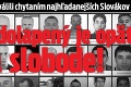 Policajti sa pochválili chytaním najhľadanejších Slovákov: Jeden dolapený je opäť na slobode!