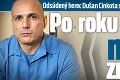 Odsúdený herec Dušan Cinkota si v base odpykáva trest: Po roku prišla náhla zmena!