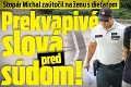 Stopár Michal zaútočil na ženu s dieťaťom: Prekvapivé slová pred súdom!