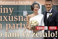 Utajovaná svadba Turjanovej a Vaculíka: Z hostiny bola luxusná garden party, takto to tam vyzeralo!