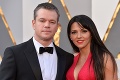 Matt Damon prezradil tajomstvo úspechu svojho 15-ročného vzťahu: Špeciálne pravidlo!