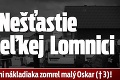 Nešťastie vo Veľkej Lomnici: Pod kolesami nákladiaka zomrel malý Oskar († 3)!