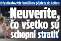 Z priznaní festivalových fanúšikov pôjdete do kolien: Neuveríte, čo všetko sú schopní stratiť