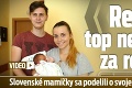 Rebríček top nemocníc za rok 2015: Slovenské mamičky sa podelili o svoje zážitky z pôrodu!