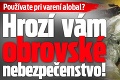 Používate pri varení alobal? Hrozí vám obrovské nebezpečenstvo!