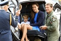 Princ George hviezdil na leteckej prehliadke: Oci, keď vyrastiem, budem pilot ako ty!