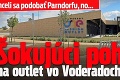 Chceli sa podobať Parndorfu, no... Šokujúci pohľad na outlet vo Voderadoch!