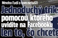 Mnoho ľudí o tom netuší! Jednoduchý trik, pomocou ktorého uvidíte na Facebooku len to, čo chcete