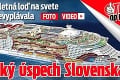 Najväčšia výletná loď na svete by bez nás nevyplávala: Obrovský úspech Slovenska!