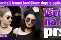Kendall Jenner fanúšikom dopriala pikantný pohľad: Všetky oči na moje prsia!