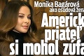 Monika Bagárová na Česko-Slovenskom plese ako osudová žena: Americký priateľ si mohol zúfať!